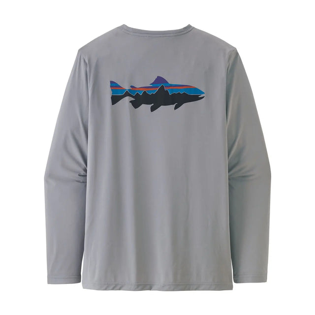 Bluza Barbati Patagonia M Capilene Cool Daily Fish Graphic Bluza Barbati Patagonia M Capilene Cool Daily Fish Graphic
