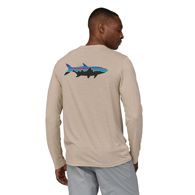 Bluza Barbati Patagonia M Capilene Cool Daily Fish Graphic Bluza Barbati Patagonia M Capilene Cool Daily Fish Graphic