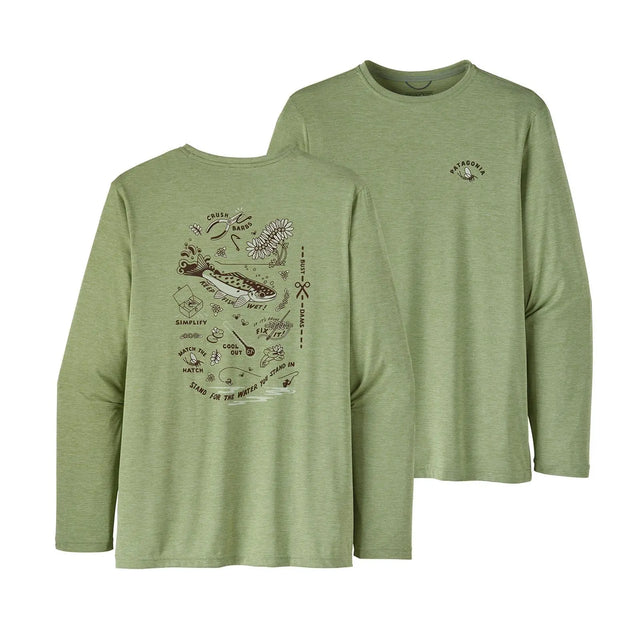 Bluza Barbati Patagonia M Capilene Cool Daily Fish Graphic Bluza Barbati Patagonia M Capilene Cool Daily Fish Graphic