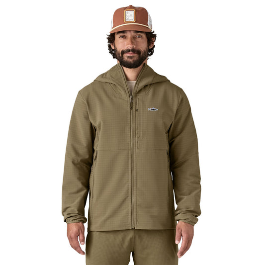 Geaca Barbati Patagonia M R1 Techface Fitz Roy Trout Hoody   Geaca Barbati Patagonia M R1 Techface Fitz Roy Trout Hoody