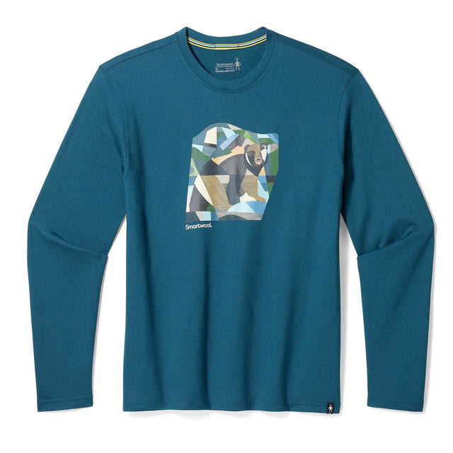 Bluza Barbati Smartwool Backcountry Bear Graphic Bluza Barbati Smartwool Backcountry Bear Graphic