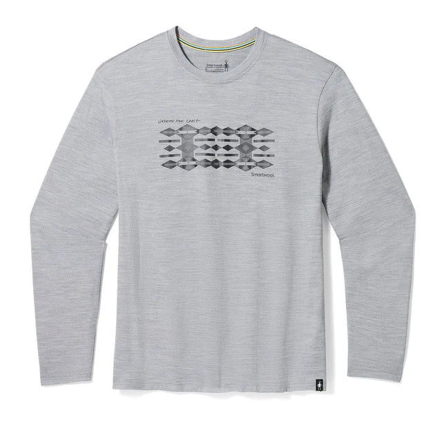 Bluza Barbati Smartwool Colliding Clouds Graphic Bluza Barbati Smartwool Colliding Clouds Graphic