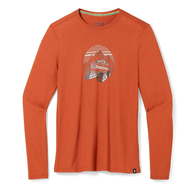 Bluza Barbati Smartwool M Snowcat Trek Graphic Slim Fit Bluza Barbati Smartwool M Snowcat Trek Graphic Slim Fit
