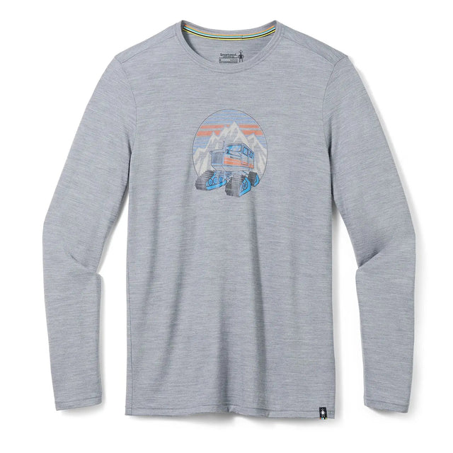 Bluza Barbati Smartwool M Snowcat Trek Graphic Slim Fit Bluza Barbati Smartwool M Snowcat Trek Graphic Slim Fit