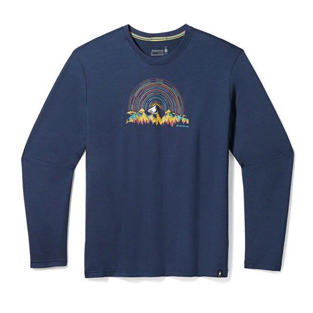 Bluza Barbati Smartwool Never Summer Mountains Graphic Slim Fit Bluza Barbati Smartwool Never Summer Mountains Graphic Slim Fit
