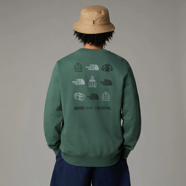 Bluza Barbati The North Face M Outdoor Graphic Crew Bluza Barbati The North Face M Outdoor Graphic Crew