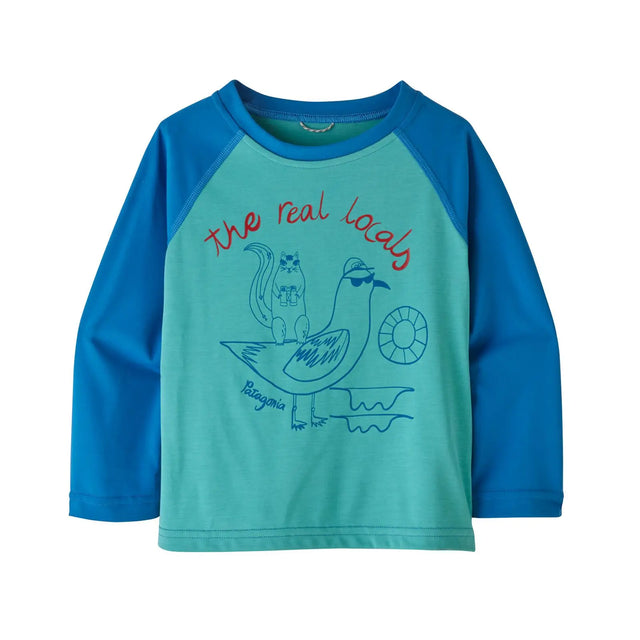 Bluza Copii Patagonia Baby Capilene Cool Daily Crew Bluza Copii Patagonia Baby Capilene Cool Daily Crew
