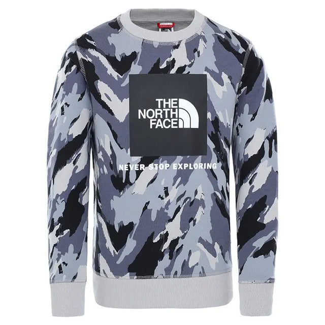 Bluza Copii The North Face Y Box Crew Bluza Copii The North Face Y Box Crew