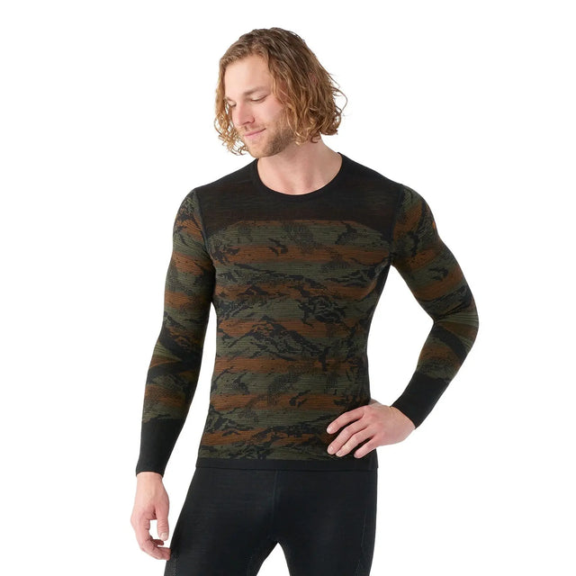 Bluza Corp Barbati Smartwool M Intraknit Thermal Merino Pattern Crew Bluza Corp Barbati Smartwool M Intraknit Thermal Merino Pattern Crew