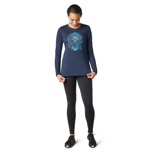 Bluza Corp Smartwool W Merino Sport 150 Autumn Sun Graphic Bluza Corp Smartwool W Merino Sport 150 Autumn Sun Graphic