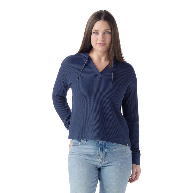 Bluza Femei Smartwool W Waffle Hoodie Bluza Femei Smartwool W Waffle Hoodie