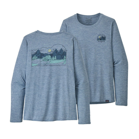 Bluza Patagonia W Capilene Cool Daily Graphic Lands   Bluza Patagonia W Capilene Cool Daily Graphic Lands