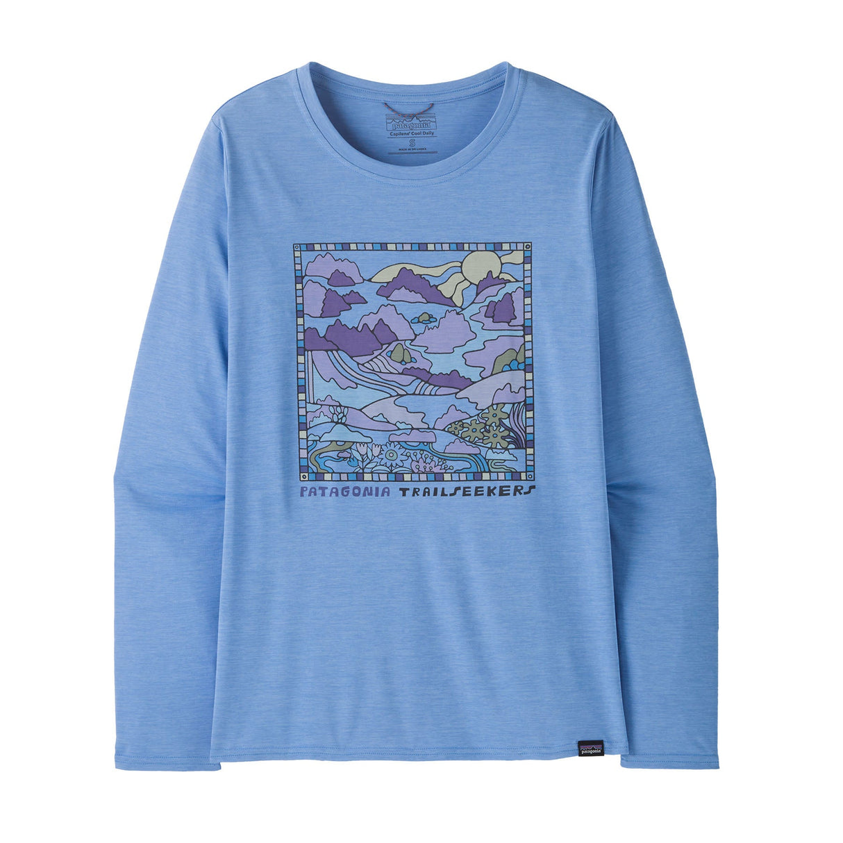 Bluza Patagonia W Capilene Cool Daily Graphic Lands Bluza Patagonia W Capilene Cool Daily Graphic Lands