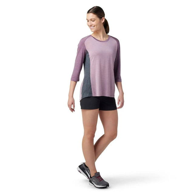 Bluza Smartwool W Merino Sport Ultralite 120 Mountain Bike 3/4 Sleeve Bluza Smartwool W Merino Sport Ultralite 120 Mountain Bike 3/4 Sleeve