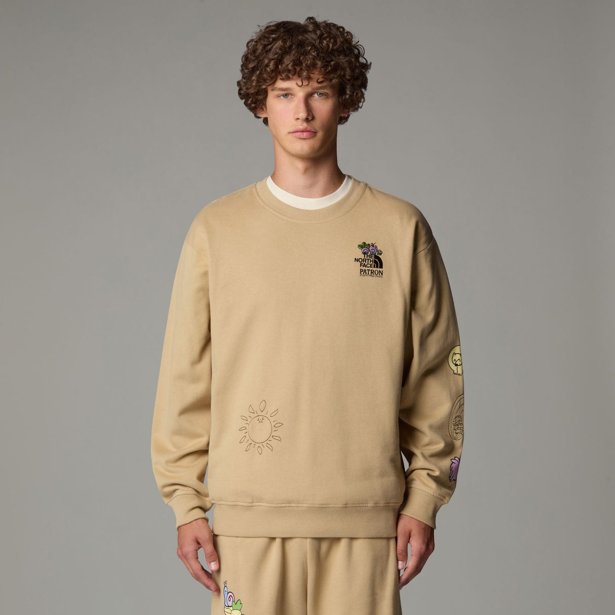 Bluza Unisex The North Face U Mountain Cleanup Oversized Crew Bluza Unisex The North Face U Mountain Cleanup Oversized Crew