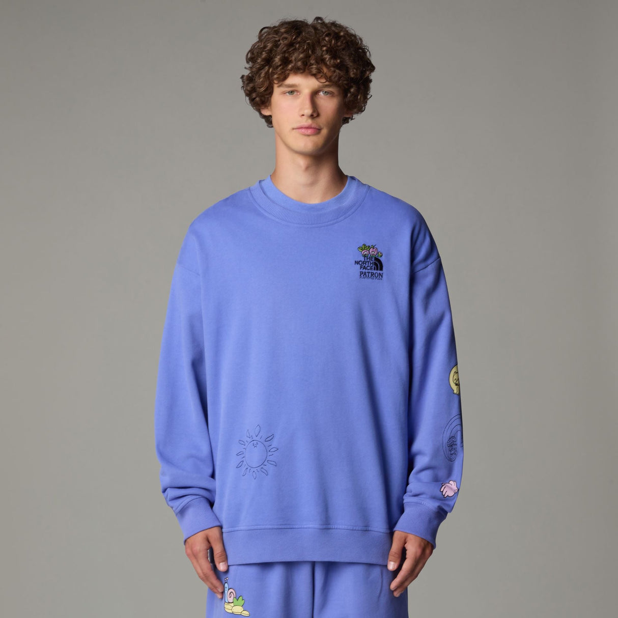 Bluza Unisex The North Face U Mountain Cleanup Oversized Crew Bluza Unisex The North Face U Mountain Cleanup Oversized Crew