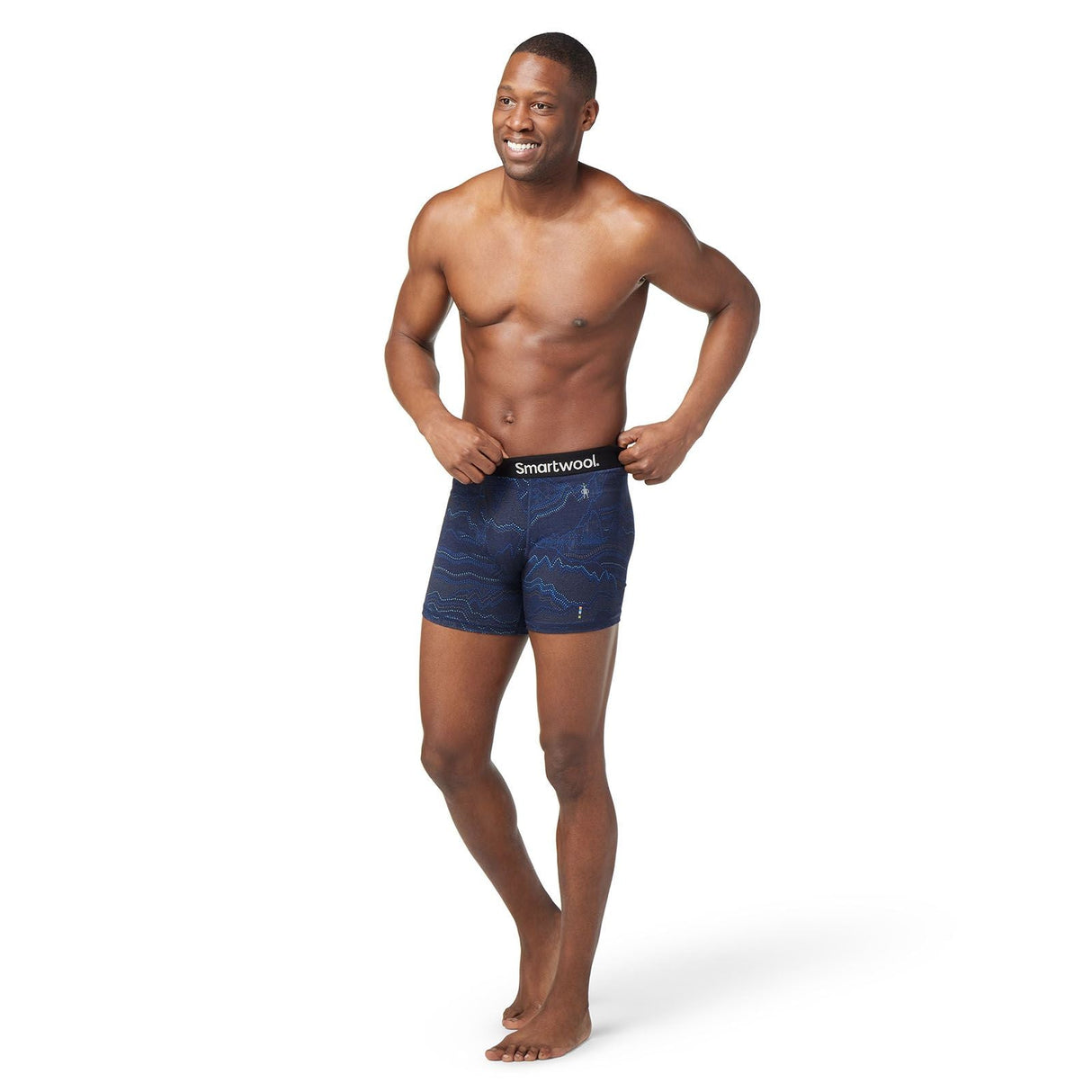 Boxer Smartwool M Merino Print Brief Boxed   Boxer Smartwool M Merino Print Brief Boxed