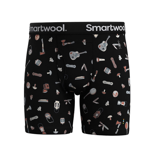 Boxer Smartwool M Merino Print Brief Boxed Boxer Smartwool M Merino Print Brief Boxed
