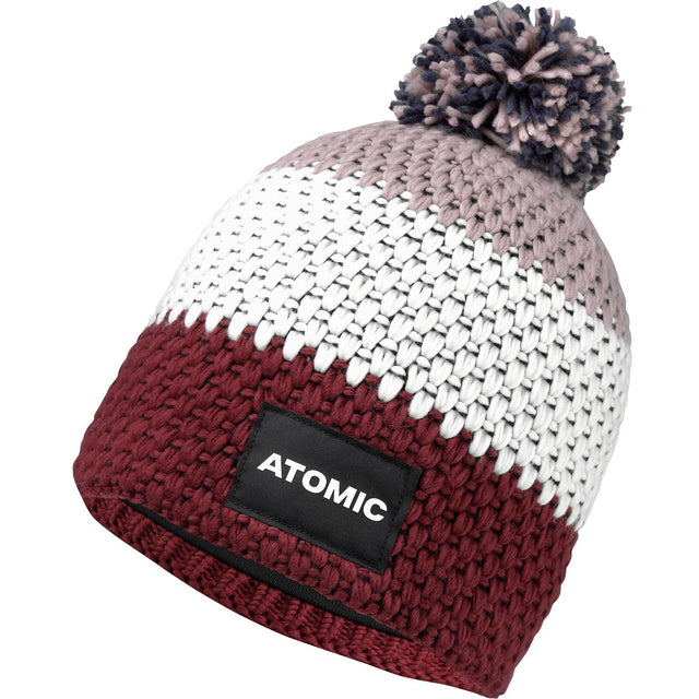 Caciula Copii Atomic Alps Kids Dusty Rose/white/maroon Caciula Copii Atomic Alps Kids Dusty Rose/white/maroon