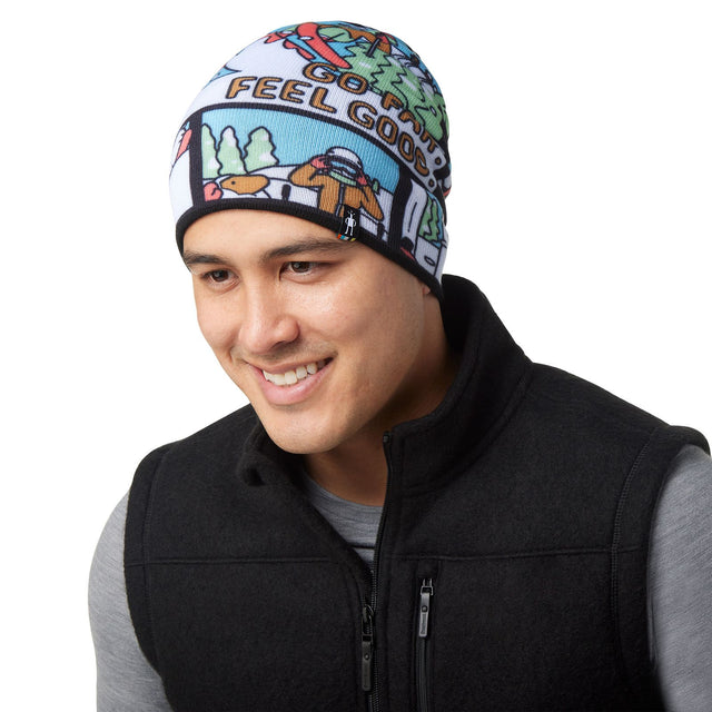 Caciula Smartwool Merino Sport Winter Adventure Printed Caciula Smartwool Merino Sport Winter Adventure Printed