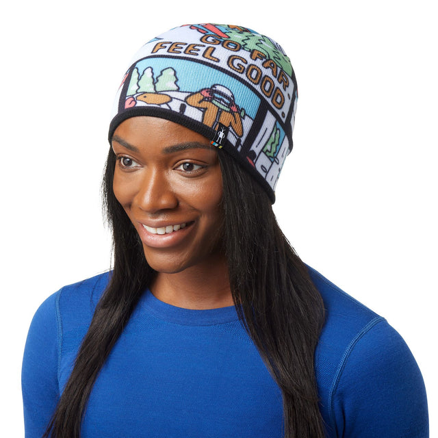 Caciula Smartwool Merino Sport Winter Adventure Printed Caciula Smartwool Merino Sport Winter Adventure Printed