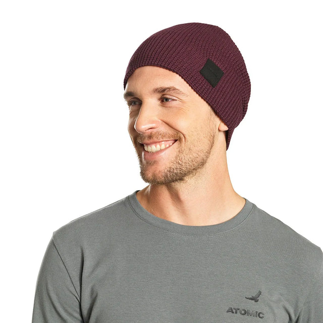 Caciula Unisex Atomic Alps Slouch Maroon Caciula Unisex Atomic Alps Slouch Maroon