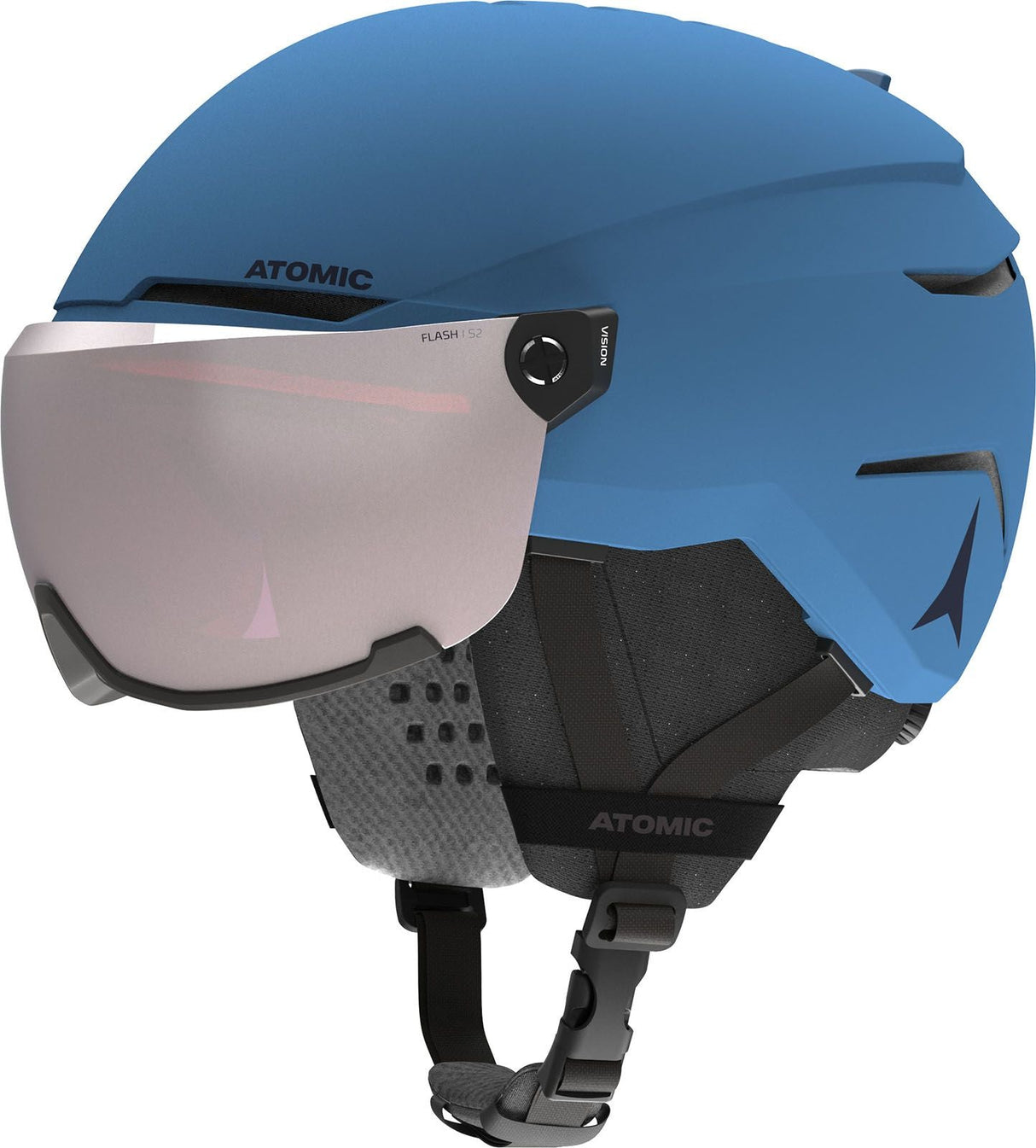 Casca cu Ochelari Copii Atomic Savor Visor Jr Blue Casca cu Ochelari Copii Atomic Savor Visor Jr Blue