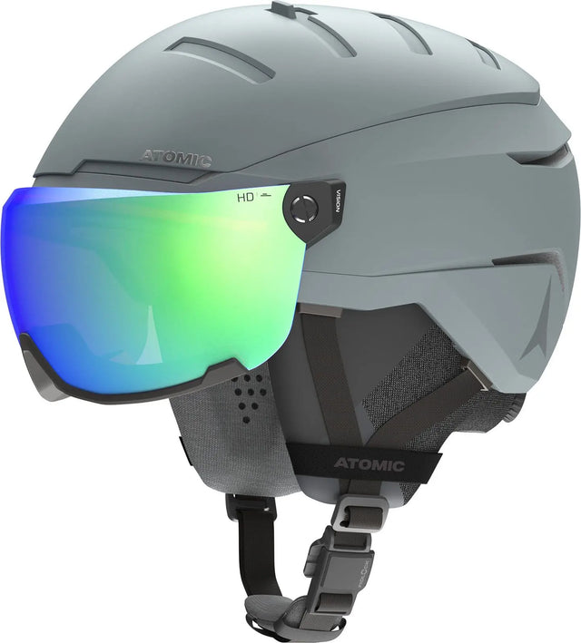 Casca Cu Ochelari Atomic Savor Gt Amid Visor Hd Green Casca Cu Ochelari Atomic Savor Gt Amid Visor Hd Green