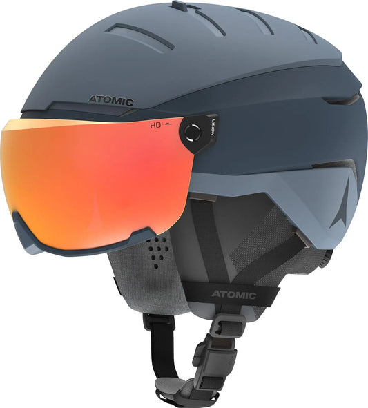 Casca Cu Ochelari Atomic Savor Gt Amid Visor Hd Grey   Casca Cu Ochelari Atomic Savor Gt Amid Visor Hd Grey