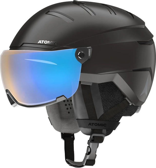 Casca Cu Ochelari Atomic Savor Gt Visor Photo Black Casca Cu Ochelari Atomic Savor Gt Visor Photo Black