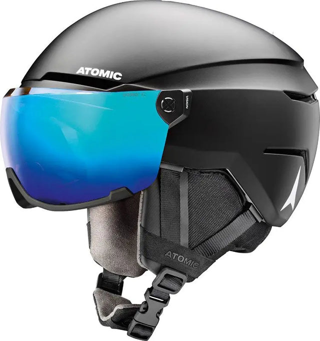 Casca Cu Ochelari Atomic Savor Visor Stereo Black Casca Cu Ochelari Atomic Savor Visor Stereo Black