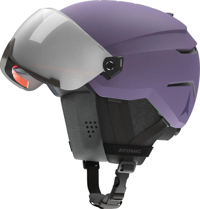 Casca Cu Ochelari Atomic Savor Visor Stereo Light Purple Casca Cu Ochelari Atomic Savor Visor Stereo Light Purple