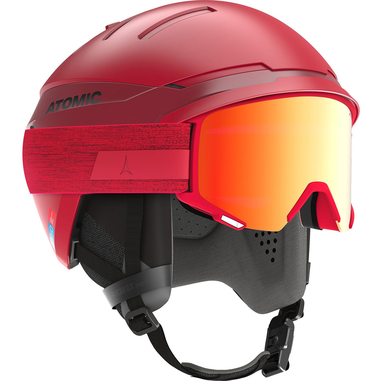 Casca Unisex Atomic Savor Gt Amid Red Casca Unisex Atomic Savor Gt Amid Red