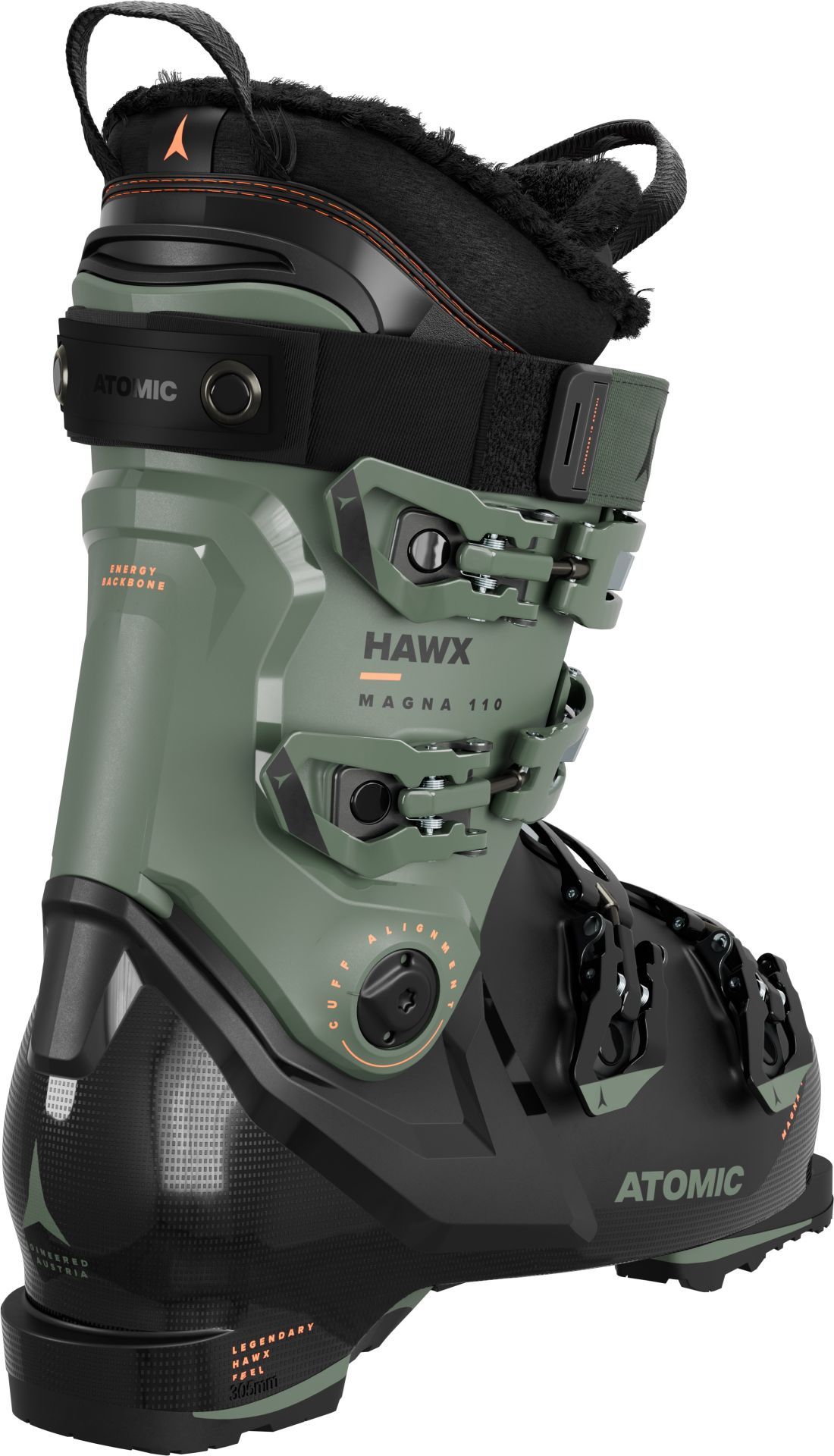 Clapari Atomic Hawx Magna 110 Gw Black/army Green Clapari Atomic Hawx Magna 110 Gw Black/army Green