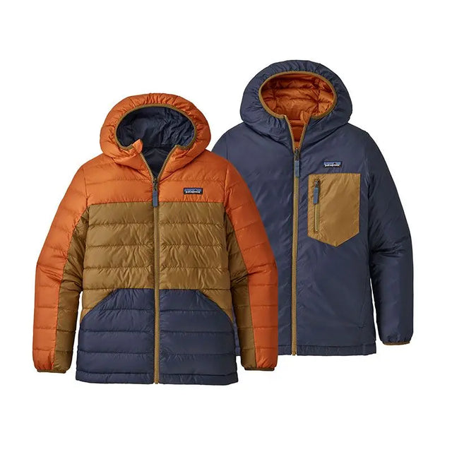 Geaca Copii Patagonia B Reversible Down Sweater Hoody Geaca Copii Patagonia B Reversible Down Sweater Hoody