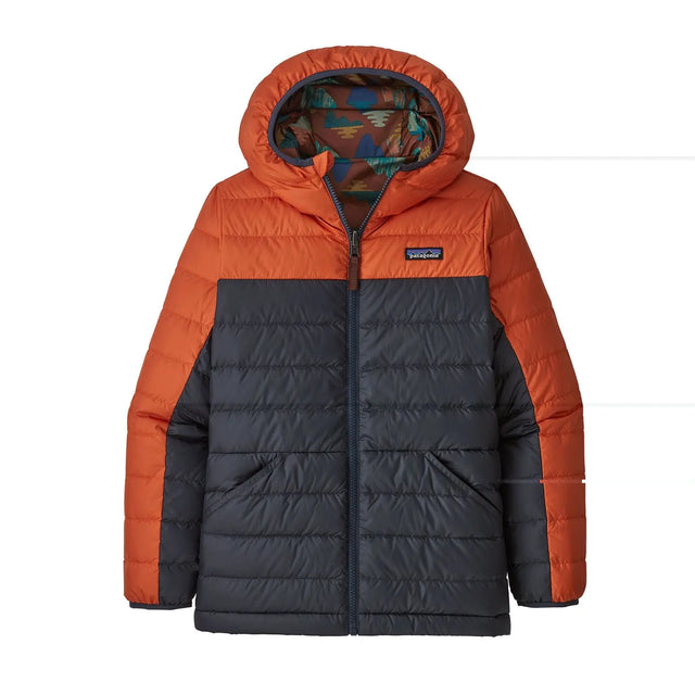 Geaca Copii Patagonia B Reversible Down Sweater Hoody Geaca Copii Patagonia B Reversible Down Sweater Hoody