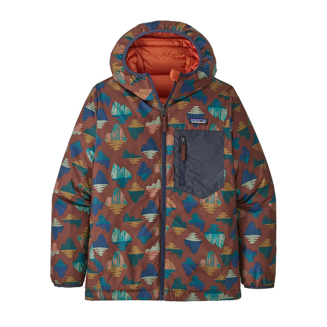 Geaca Copii Patagonia B Reversible Down Sweater Hoody Geaca Copii Patagonia B Reversible Down Sweater Hoody