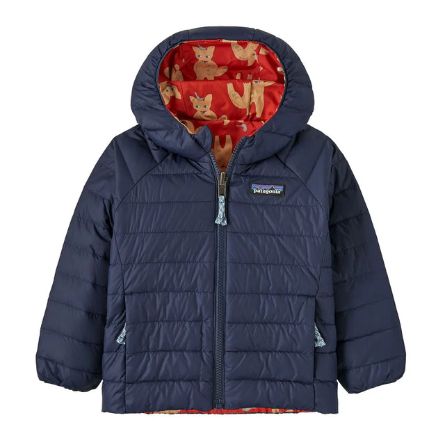 Geaca Copii Patagonia Baby Reversible Down Sweater Hoody Geaca Copii Patagonia Baby Reversible Down Sweater Hoody