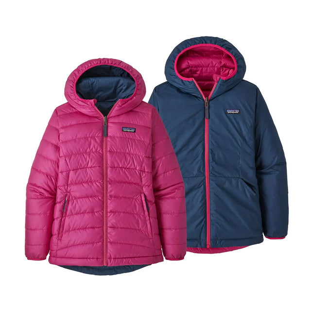 Geaca Copii Patagonia G Reversible Down Sweater Hoody Geaca Copii Patagonia G Reversible Down Sweater Hoody