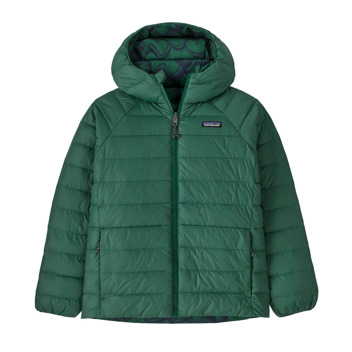 Geaca Copii Patagonia K Reversible Down Sweater Hoody   Geaca Copii Patagonia K Reversible Down Sweater Hoody
