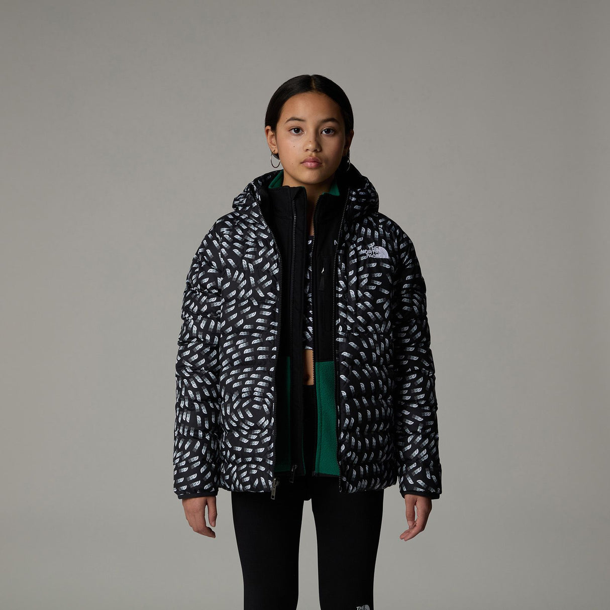 Geaca Fete The North Face G Reversible Perrito Hooded Geaca Fete The North Face G Reversible Perrito Hooded