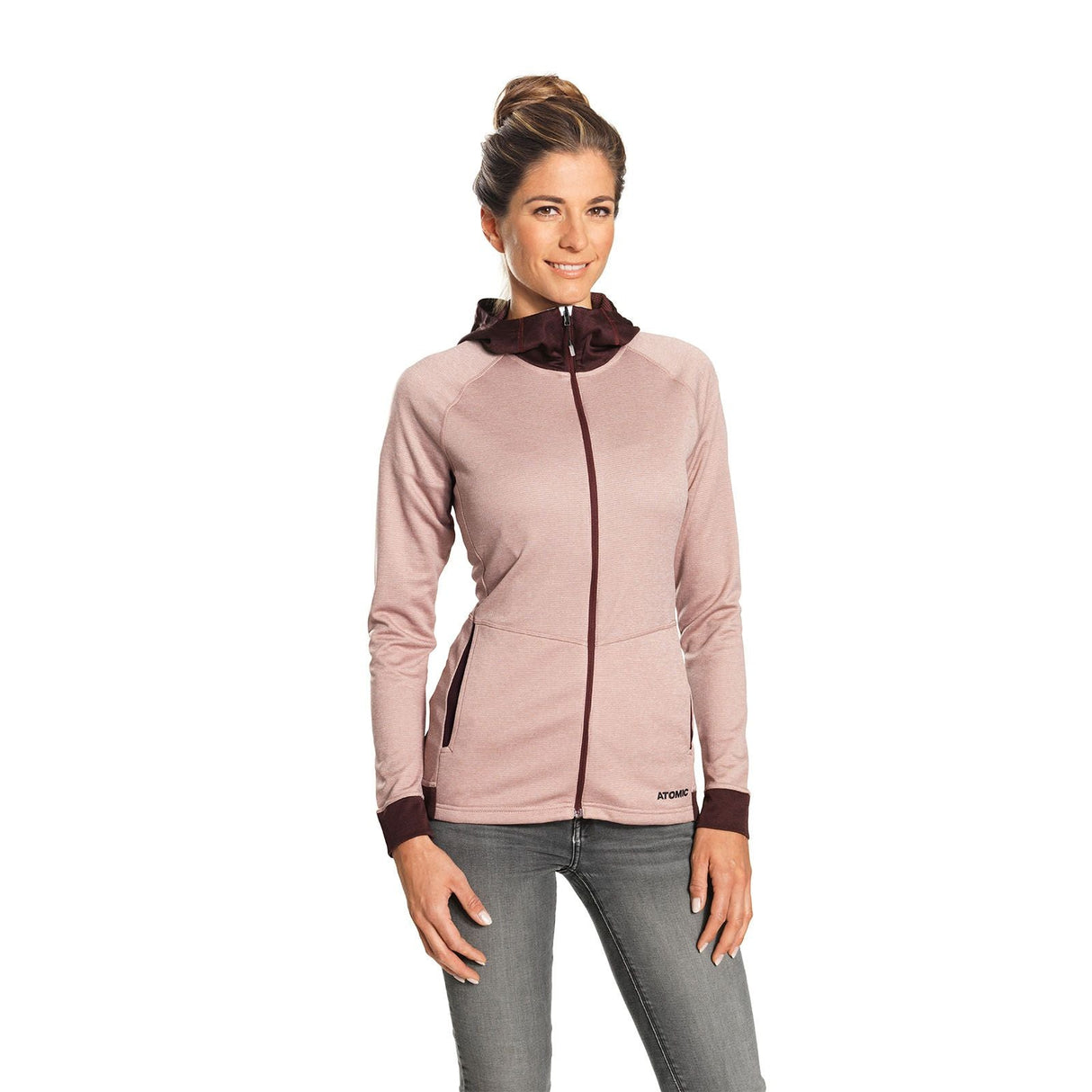 Hanorac Femei Atomic W Alps Fz Dusty Rose/maroon Hanorac Femei Atomic W Alps Fz Dusty Rose/maroon