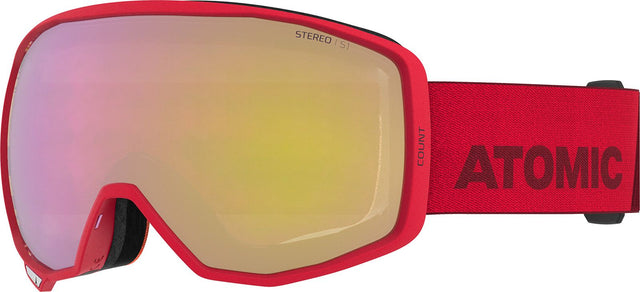 Ochelari Atomic Count Stereo Red Ochelari Atomic Count Stereo Red
