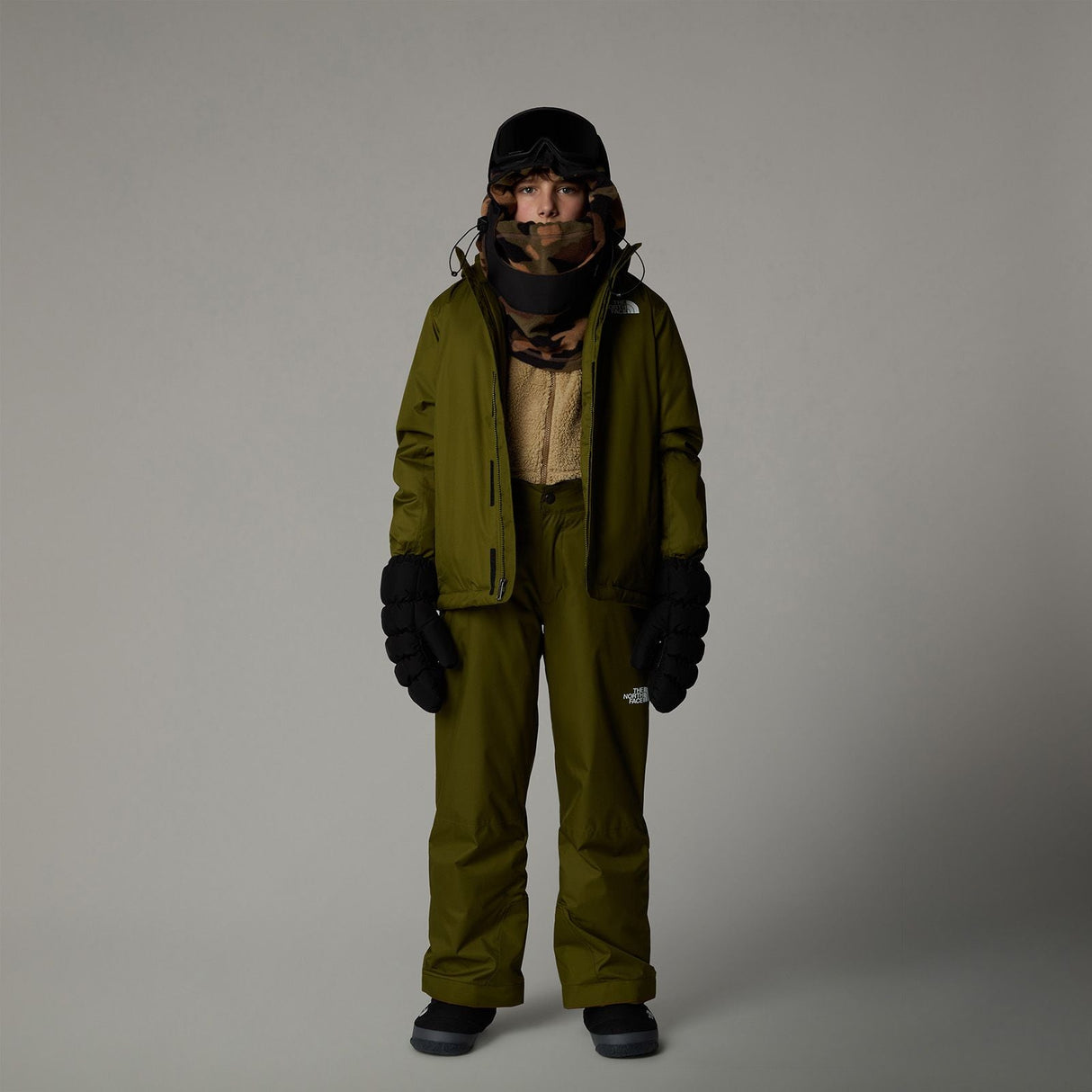 Pantaloni Adolescenti The North Face Snowquest Suspender Pantaloni Adolescenti The North Face Snowquest Suspender