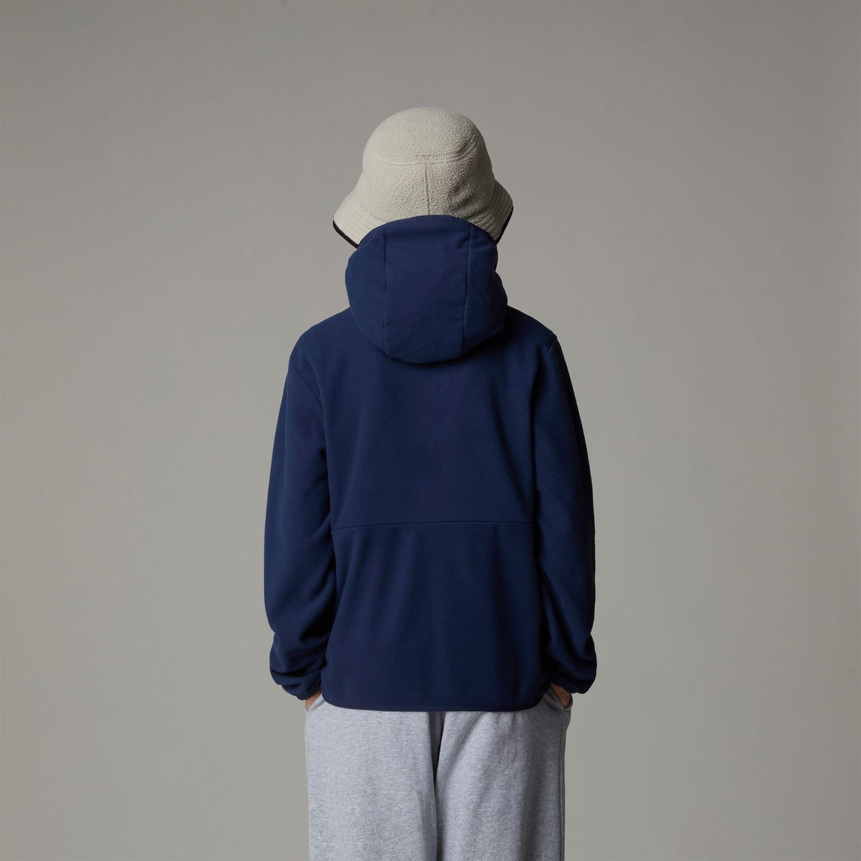 Polar Adolescenti The North Face Glacier Fz Hooded Polar Adolescenti The North Face Glacier Fz Hooded