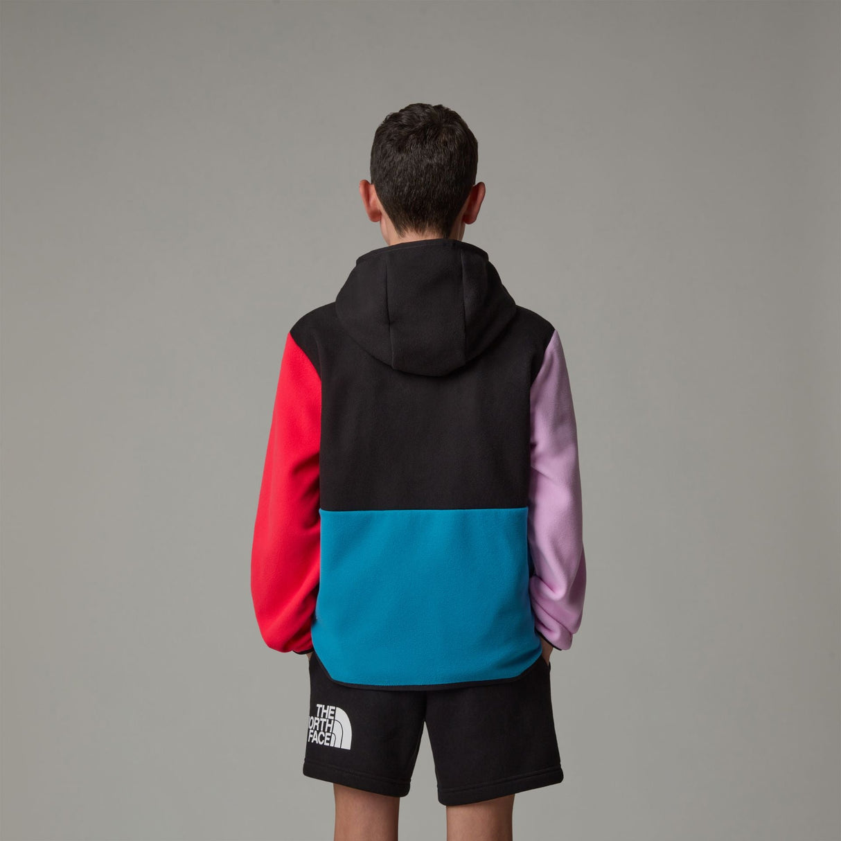 Polar Adolescenti The North Face Glacier Fz Hooded Polar Adolescenti The North Face Glacier Fz Hooded