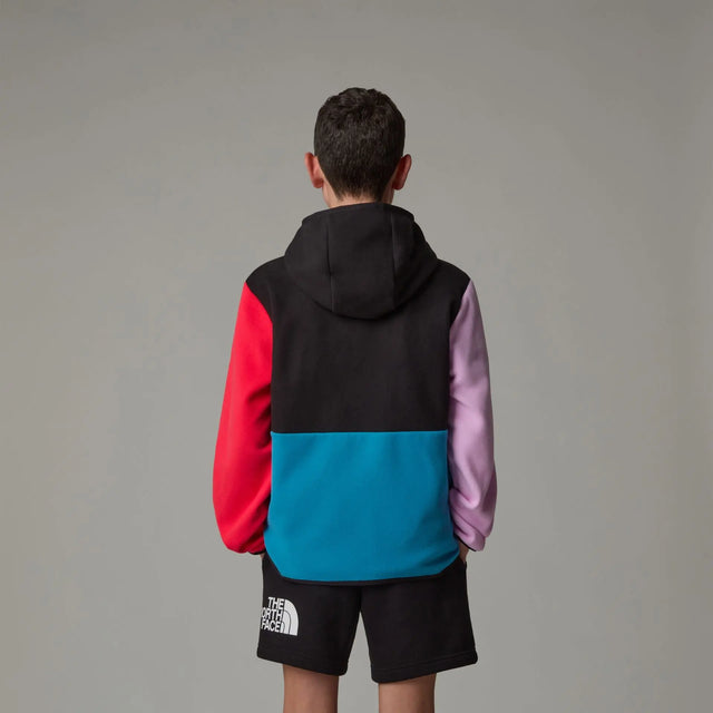 Polar Adolescenti The North Face Glacier Fz Hooded Polar Adolescenti The North Face Glacier Fz Hooded