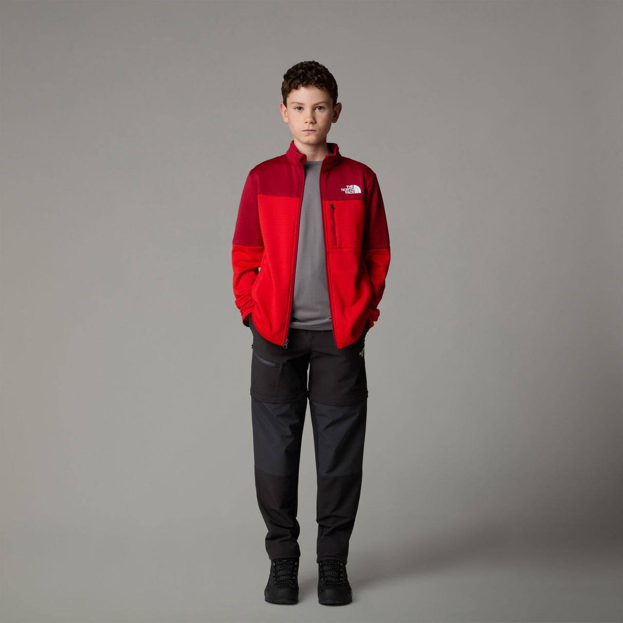 Polar Adolescenti The North Face Teen Hike Midlayer Fz Polar Adolescenti The North Face Teen Hike Midlayer Fz