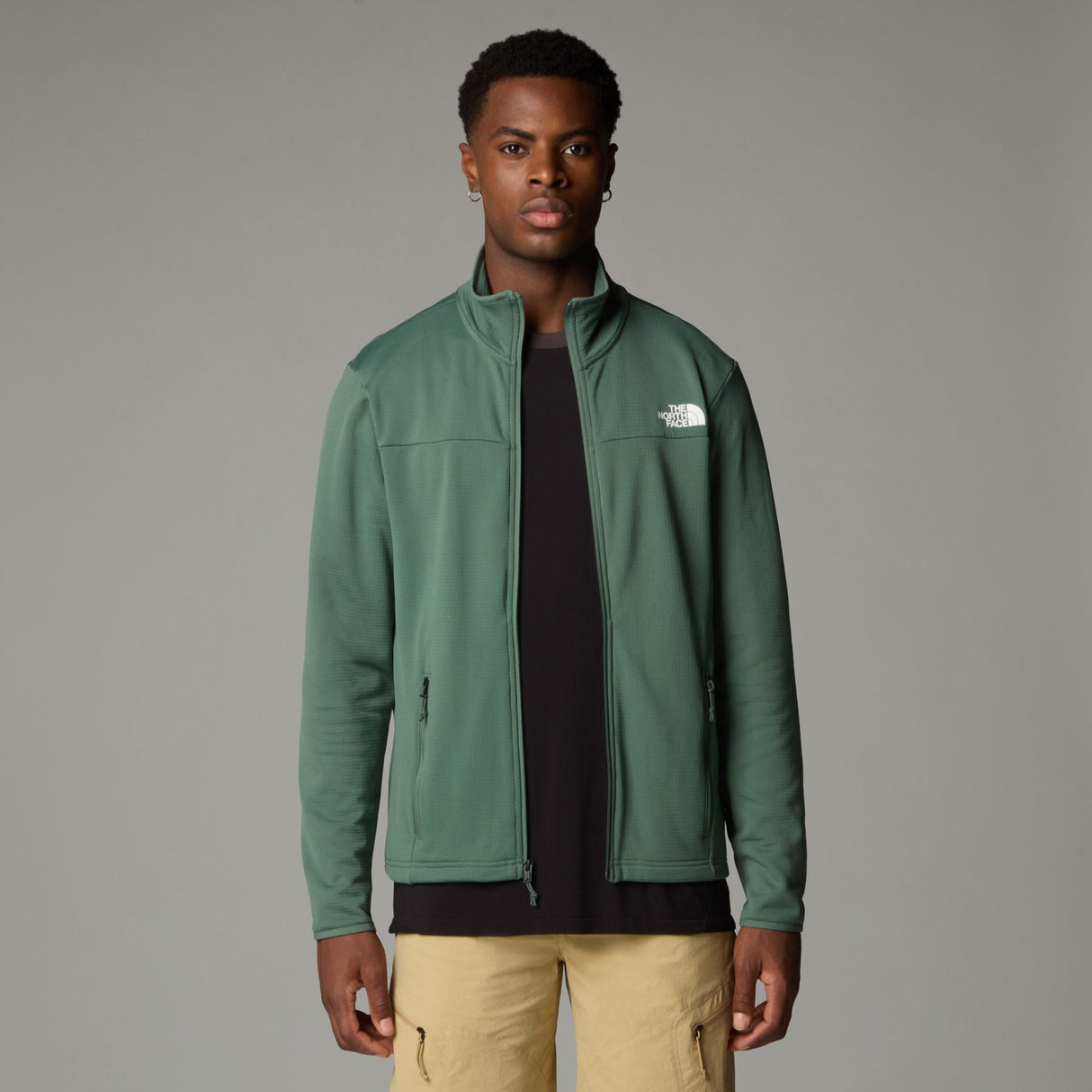 Polar Barbati The North Face M Cedar Trail Grid Fleece Fz Polar Barbati The North Face M Cedar Trail Grid Fleece Fz