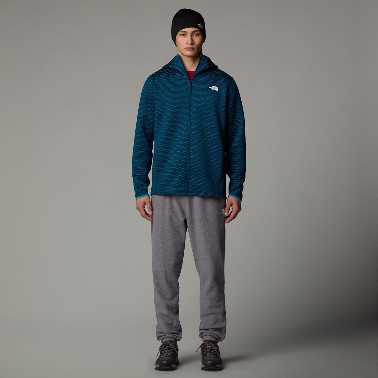 Polar Barbati The North Face M Dotknit Thermal Fz Hoodie Polar Barbati The North Face M Dotknit Thermal Fz Hoodie